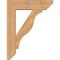 Ekena Millwork Funston Slat Smooth Bracket w/ Offset Brace, Western Red Cedar, 7 1/2"W x 28"D x 36"H BKT0806X28X36FST06SWR - alternate 4